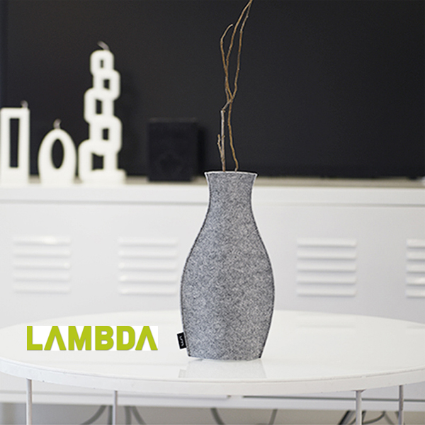 [람다] ART VASE 재활용 물병을 이용하는  펠트/패브릭/ 비닐 화병/꽃병 인테리어 소품 데코 장식