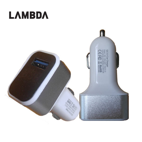 [람다] 퀵차지 QC2.0 차량용 급속충전기 usb 고속충전기