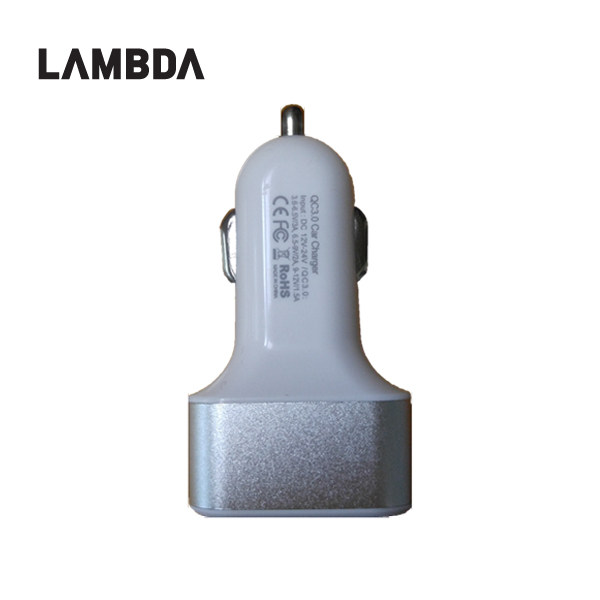 [람다] 퀵차지 QC2.0 차량용 급속충전기 usb 고속충전기